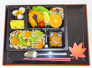 紅葉弁当