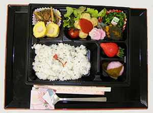 お花見弁当